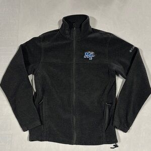 MTSU Columbia Charcoal Full-Zip Fleece Jacket Mens Medium